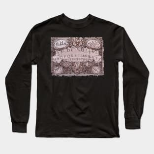 Ouija Board T-shirt Long Sleeve T-Shirt